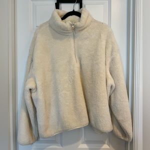 H&M Fuzzy Half Zip